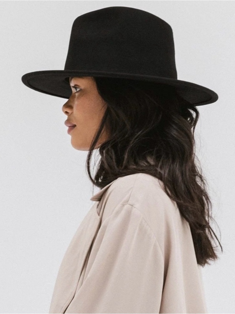 GIGI PIP Black Women's Hat $150 BEAUTIFUL!